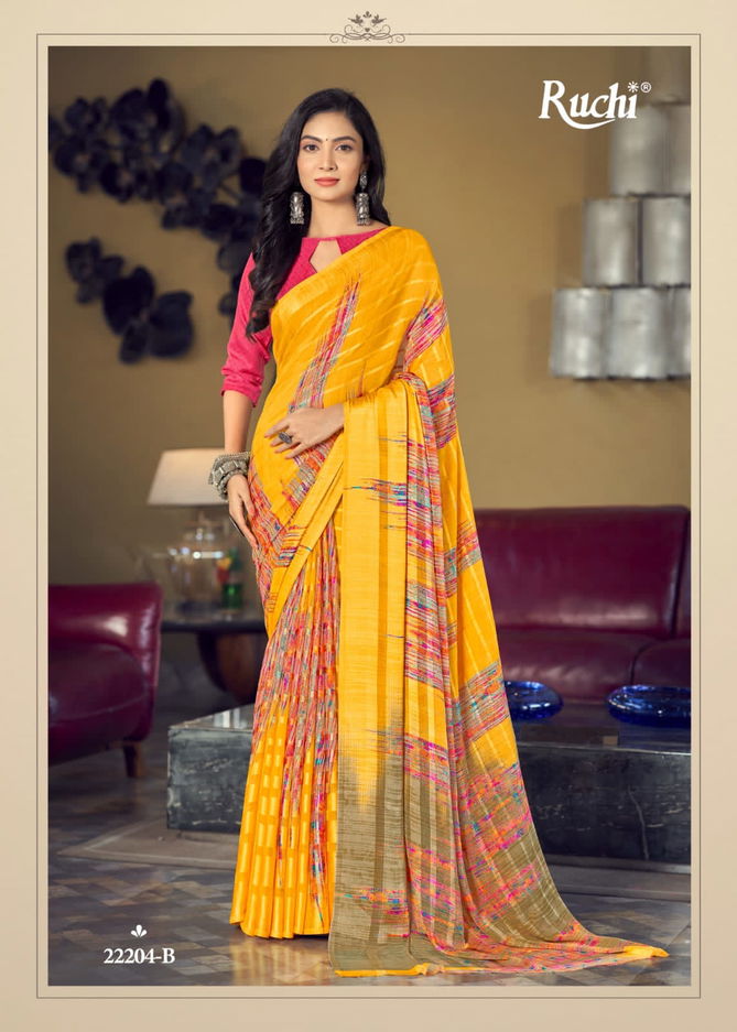 Vartika Silk 2nd By Ruchi Printed Sarees Catalog